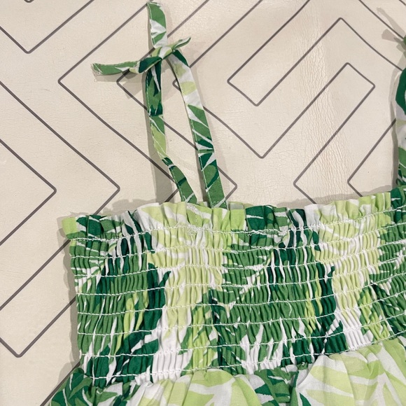 Janie and Jack Palm Leaf Dress - Picture 3 of 12